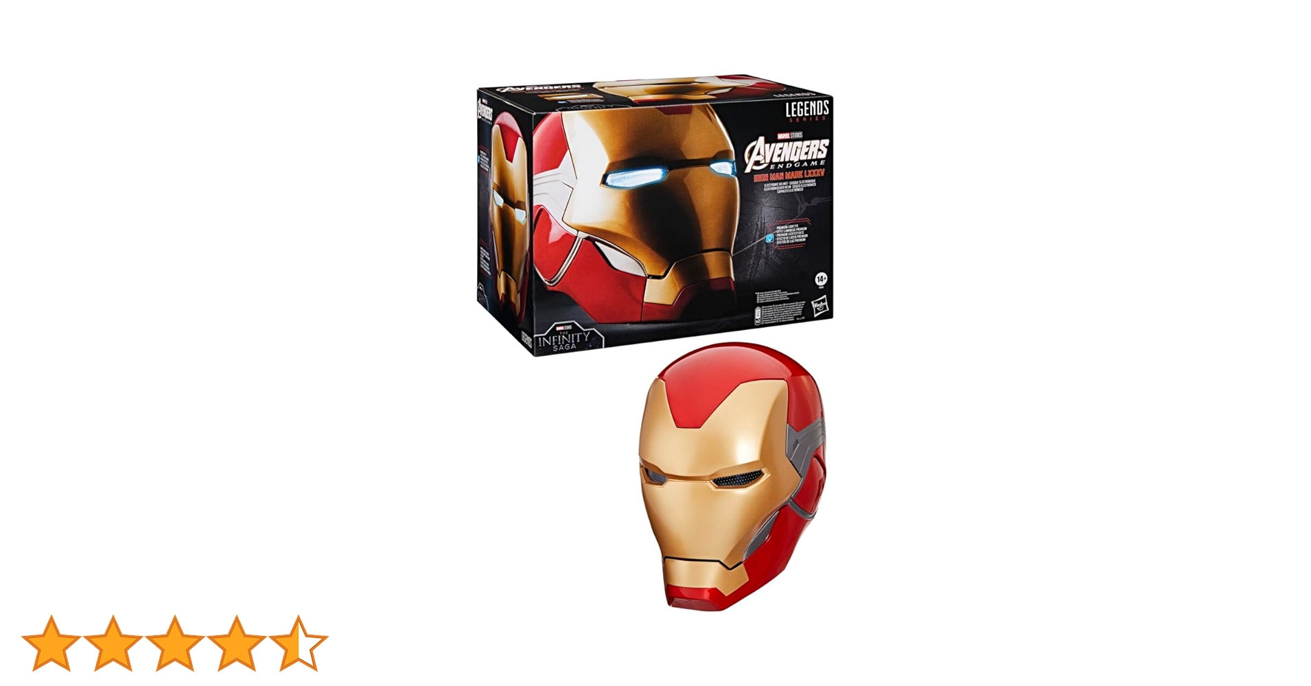 【希少】アイアンマン Deluxe ヘルメット ハズブロMARVEL マーベル 希少】アイアンマン Deluxe ヘルメット ハズブロMARVEL マーベル